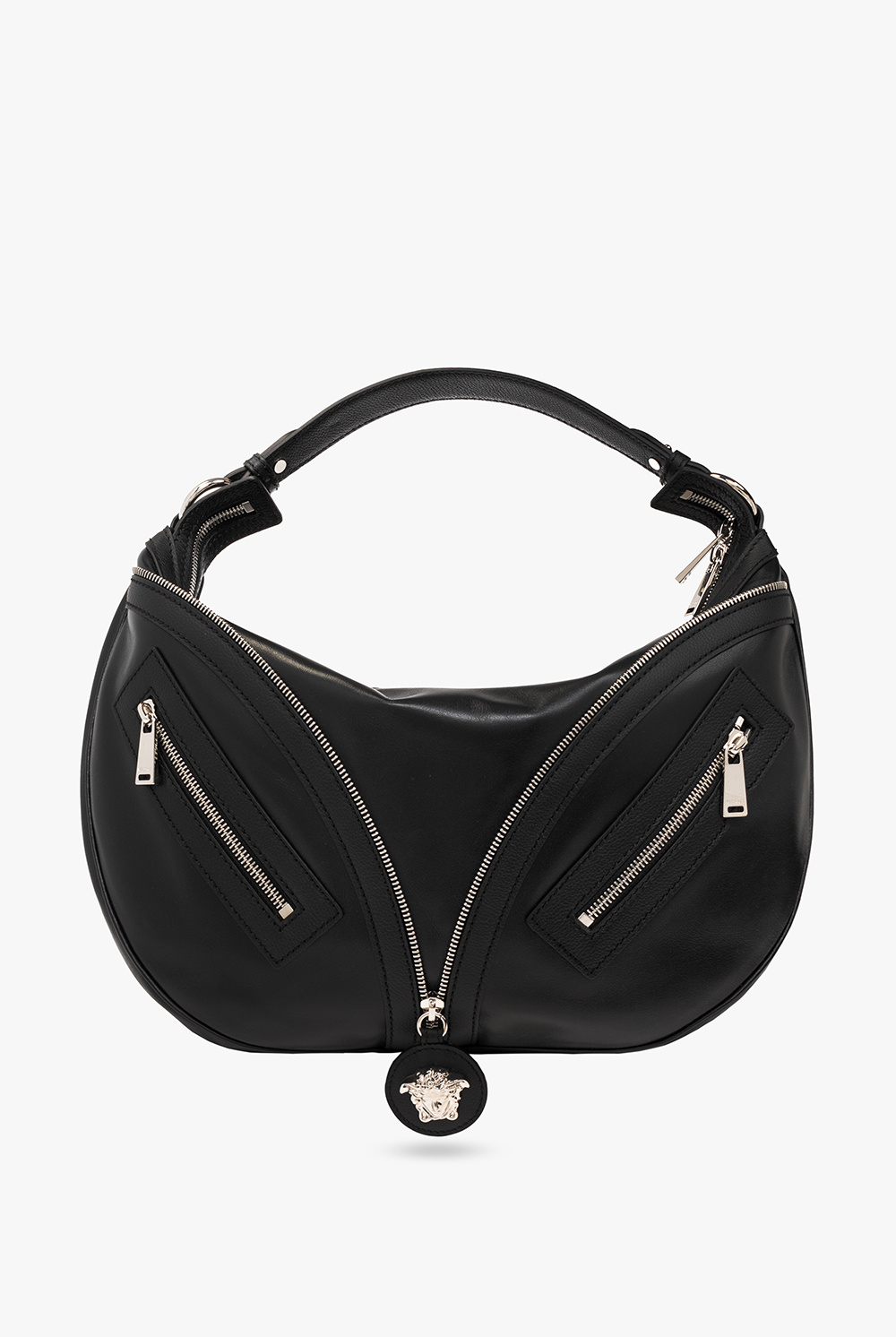 Black 'Repeat' hobo shoulder bag Versace - Sacs de voyage Oh